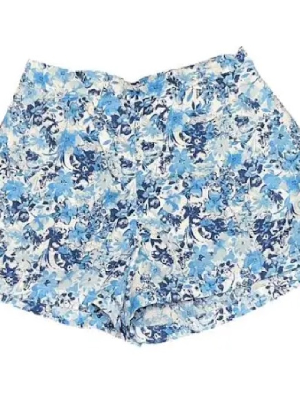 NWT Abercrombie & Fitch Blue Floral Shorts Size XS - Picture 2 of 9
